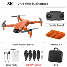 Load image into Gallery viewer, New L900 Pro Drones 8K HD Dual Camera GPS 5G WIFI FPV Quadcopter Brushless Motor RC Distance 3km Professional Drone VS SG108