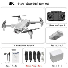 Load image into Gallery viewer, New L900 Pro Drones 8K HD Dual Camera GPS 5G WIFI FPV Quadcopter Brushless Motor RC Distance 3km Professional Drone VS SG108