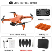 Load image into Gallery viewer, New L900 Pro Drones 8K HD Dual Camera GPS 5G WIFI FPV Quadcopter Brushless Motor RC Distance 3km Professional Drone VS SG108
