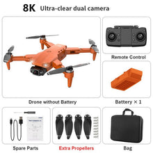 Load image into Gallery viewer, New L900 Pro Drones 8K HD Dual Camera GPS 5G WIFI FPV Quadcopter Brushless Motor RC Distance 3km Professional Drone VS SG108