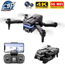Load image into Gallery viewer, 2021 KK1 Mini Drone 4K Hd Dual Camera Height Keeping Drones Wifi Fpv Foldable Professional Helicopter