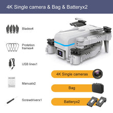 Load image into Gallery viewer, 2021 KK1 Mini Drone 4K Hd Dual Camera Height Keeping Drones Wifi Fpv Foldable Professional Helicopter
