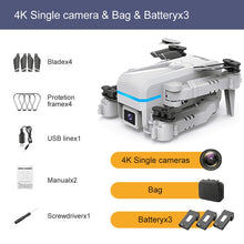 Load image into Gallery viewer, 2021 KK1 Mini Drone 4K Hd Dual Camera Height Keeping Drones Wifi Fpv Foldable Professional Helicopter
